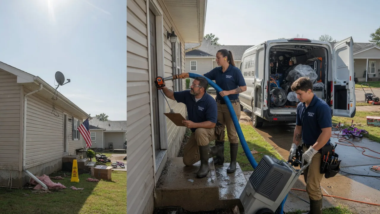 Ceiling Water Damage Restoration in Harrodsburg, IN near me